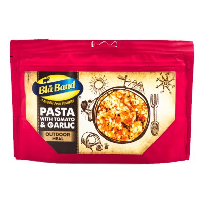 Blå Band | Pasta with tomato & garlic | Frysetørket mat | 149g