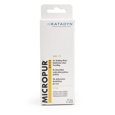 Katadyn Micropur Quick MT1T | Vannrensingstabletter