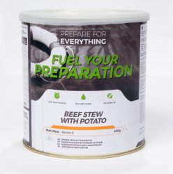 Fuel Your Preparation | Beef and Potato Stew | Frysetørket mat | 600g