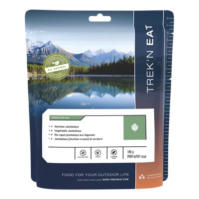 Trek'n Eat | Vegetable Jambalaya | Frysetørket mat | 180g