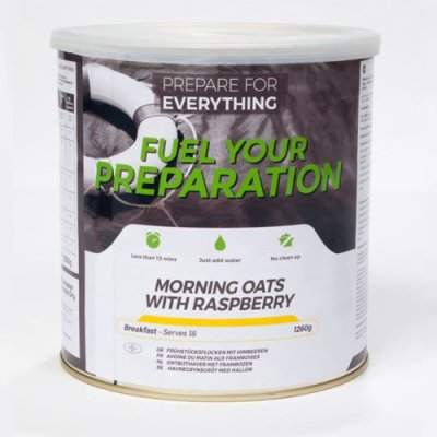 Fuel Your Preparation | Morning Oats med bringebær | Frysetørket mat | 1260g