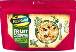 Blå Band | Fruit Porrage with rye flakes | Frysetørket mat | 142g