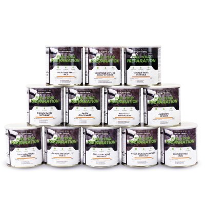 Fuel Your Preparation | Frysetørket mat | Måltidspakke | Vegetarisk | 10 520 g
