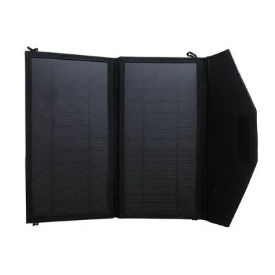 Sammenleggbart solcellepanel Mini 12W med USB