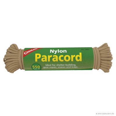 Coghlan's Paracord 550 Sand 15 meter