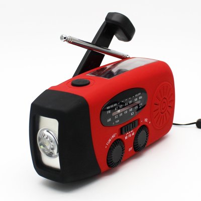 HY-088 | Solceller | Powerbank 2000 mAh | Nødradio
