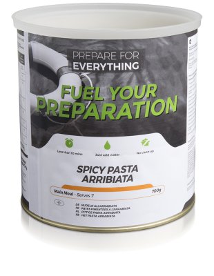 Fuel Your Preparation | Spicy Pasta Arrabiata | Frysetørket mat | 700g