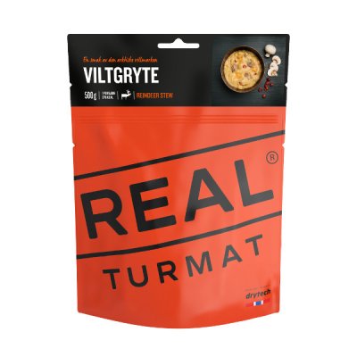 Real Turmat | Reindeer Stew | Frysetørket mat | 111g
