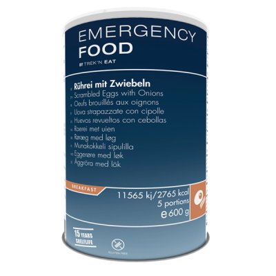 Emergency Food | Eggerøre med løk | Frysetørket mat | 600g