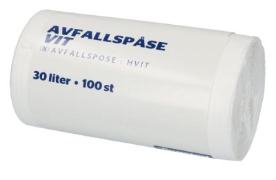Avfallspose 30L 100stk