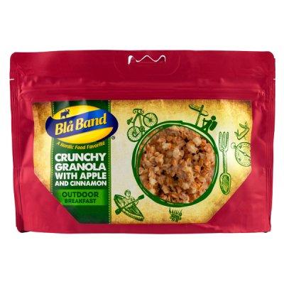 Blå Band | Crunchy granola with apple and cinnamon | Frysetørket mat | 150g