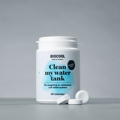 Biocool Clean my water tank, 50 tbl | Vannrensetabletter