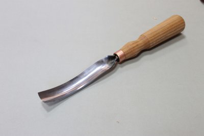 Beavercraft Full størrelse lang bøyd meisel Sweep 7L (22mm) GL7 22