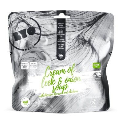 LyoFood | Cream of leek and onion soup with Pecorino Romano and chickpea | Frysetørket mat | 60g
