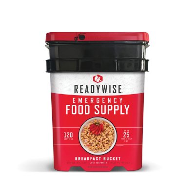 ReadyWise Frokostbøtte | Frysetørket mat | Måltidspakke | 9500g