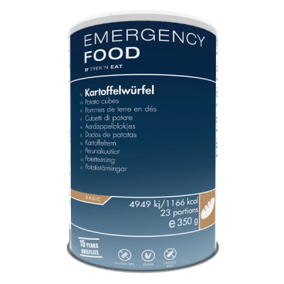 Emergency Food | Potetbiter | Frysetørket mat | 400g