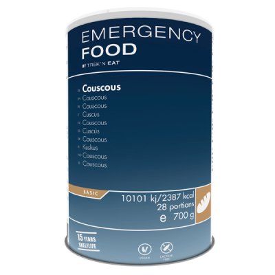 Emergency Food | Couscous | Frysetørket mat | 700g