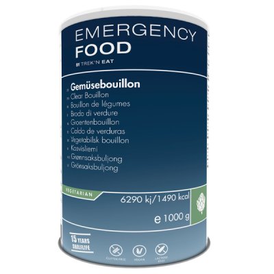 Emergency Food | Clear Bouillion | Frysetørket mat | 1000g