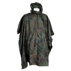 Poncho heavy woodland