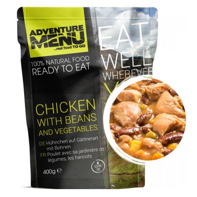 Adventure Menu | Chicken with beans and vegetables | MRE | 400g