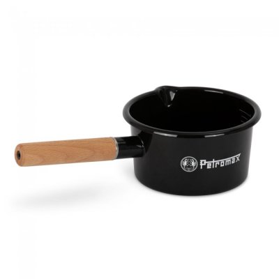 Petromax emaljepanne svart 1L