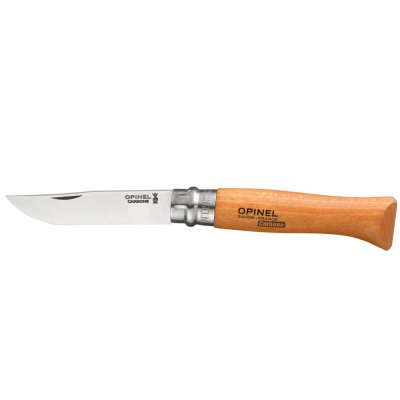 Opinel No 09 foldekniv i karbonstål