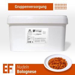 Convar Emergency Food | Pasta Bolognese | Frysetørket mat | Måltidspakke | 3750g