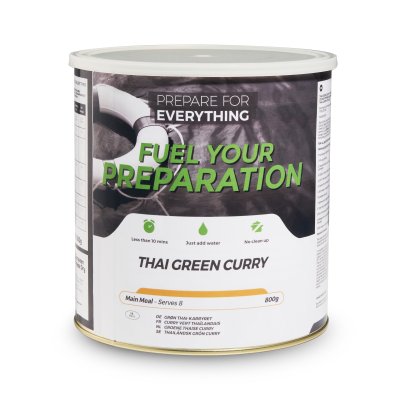 Fuel Your Preparation | Thai Green Curry | Frysetørket mat | 800g