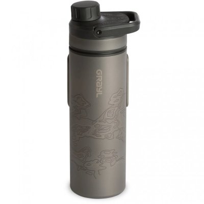 Grayl Ultrapress Purifier Titanium Covert Black | vannfilter