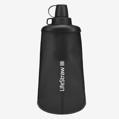 Lifestraw Peak Series Squeeze Mørkegrå 650 ml vannfilter