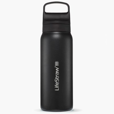Lifestraw Go 2.0 rustfritt stål 700 ml svart vannfilter