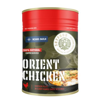 Sky Food | Orient Chicken Selvoppvarmingsboks | MRE | 400g