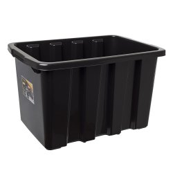 Oppbevaringsboks Strongbox 55L Svart