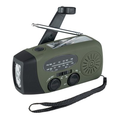 Nødradio | Solceller | Powerbank 2000 mAh | Nødradio