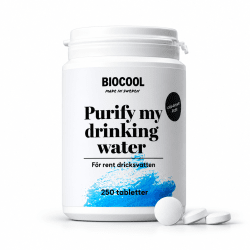 Biocool - Purify my drinking water, 250 tbl | Vannrensetabletter