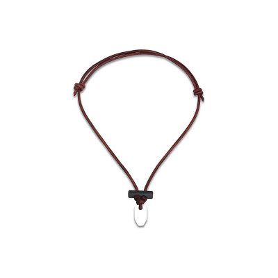 Wazoo Bushcraft halskjede hvit