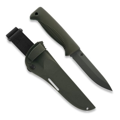 Peltonen M07 Ranger Puukko | Cerakote OD | TPEgreen | Compositegreen