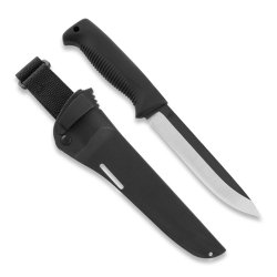 Peltonen M95 Ranger Puukko | Ubelagt | TPE-svart | Kompositt-svart