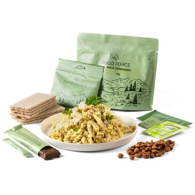 Food Force | Pasta Carbonara hovedrett | Frysetørket mat | 307 g