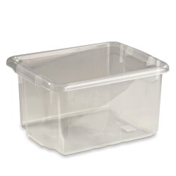 Oppbevaringsboks Nordic 15L Transparent