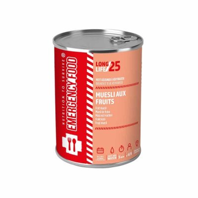 NTS Emergency Food | Fruktmüsli | Frysetørket mat | 2500g