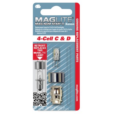 Pære Maglite Magnum Star II for 4 D/C-celle