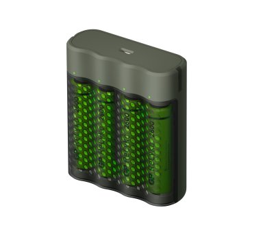 GP ReCyko batterilader | Inkludert batterier
