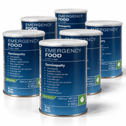 Katadyn Emergency Food | Frysetørket mat | Vegetarisk | Måltidspakke | 3800g