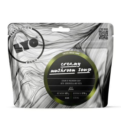 LyoFood | Cream of mushroom soup with Gorgonzola and pasta | Frysetørket mat | 65g