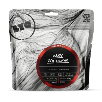 LyoFood | Organic Chili Sin Carne | Frysetørket mat | 70g