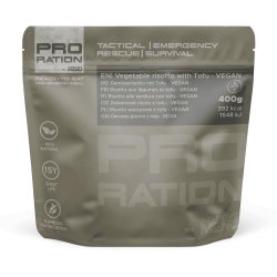 Pro Ration | Vegetable Risotto With Tofu Vegan | MRE | 400g