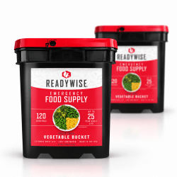 Readywise Frukt og grønnsaker | Frysetørket mat | Måltidspakke | 1774 g