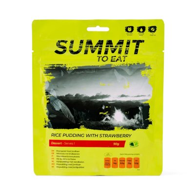 Summit To Eat Rice Pudding with Strawberry | Frysetørket mat | 90g