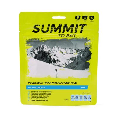 Summit to Eat | Vegtable Tikka med ris | Frysetørket mat | 201g